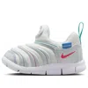 Nike (td)  Dynamo Free 'white Dusty Cactus Light Crimson' In Gray