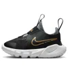 Nike (td)  Flex Runner 2 'black Metallic Gold'