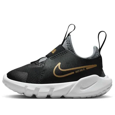 Nike (td)  Flex Runner 2 'black Metallic Gold'