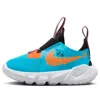 Nike (td)  Flex Runner 2 'blue Total Orange' In Multi
