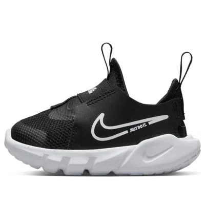 Nike (td)  Flex Runner 2velcro 'black White'