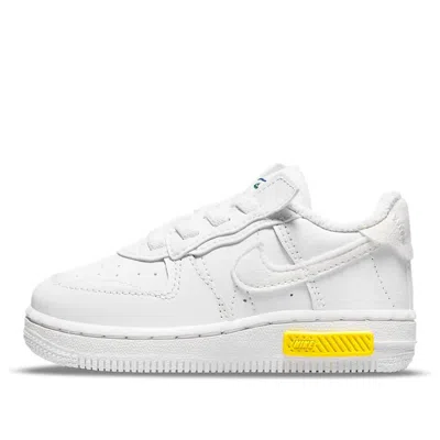 Nike (td)  Force 1 Fontanka 'white Opti Yellow'