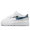 Nike (td)  Force 1 Low Easyon 'white Thunderstorm' In Multi