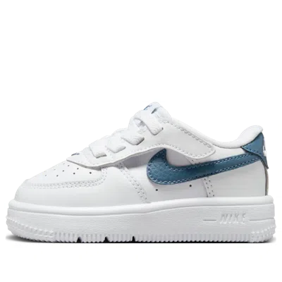 Nike (td)  Force 1 Low Easyon 'white Thunderstorm' In Multi