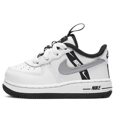 Nike (td)  Force 1 Lv8 Ksa 'worldwide Pack - White Reflect Silver'