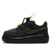 Nike (td)  Force 1 Toggle 'black Volt'