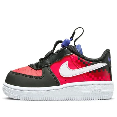 Nike (td)  Force 1 Toggle Se 'black Red' In Multi