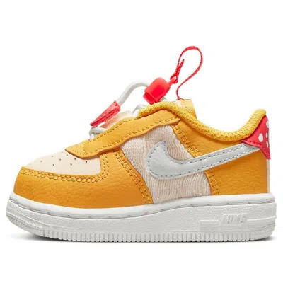 Nike (td)  Force 1 Toggle Se 'yellow Ochre Pearl White' In Multi