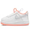 Nike (td)  Force 1 Toggle 'white Crimson Bliss' In Multi