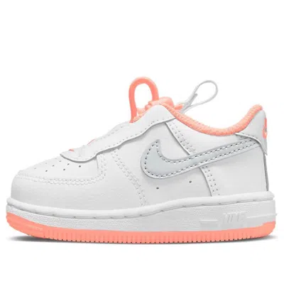 Nike (td)  Force 1 Toggle 'white Crimson Bliss' In Multi
