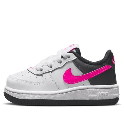 Nike (td)  Force 1 'white Obsidian Pink' In Multi