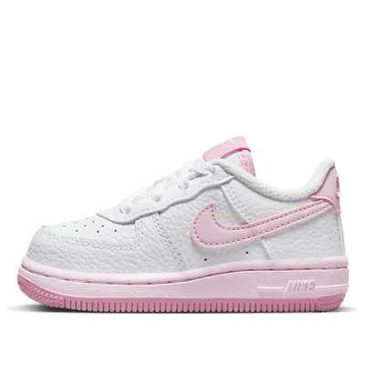 Nike (td)  Force 1 'white Pink Foam' In Multi