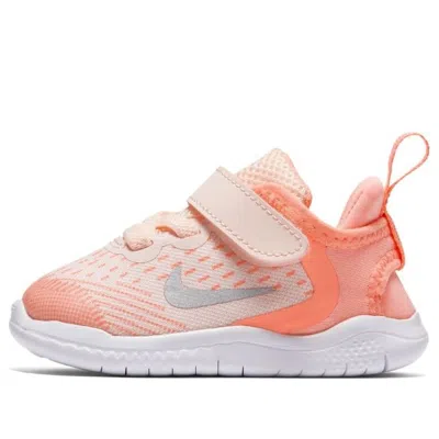Nike (td)  Free Rn 2018velcro 'crimson Tint' In Multi