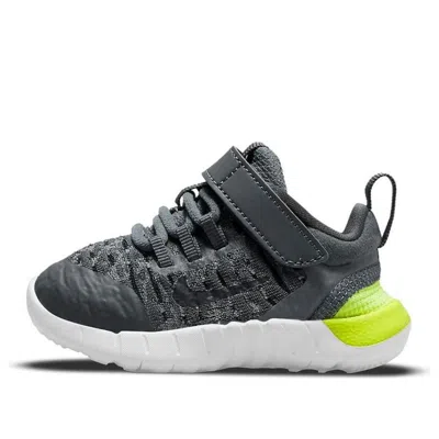 Nike (td)  Free Rn 2021 'iron Grey Volt' In Multi