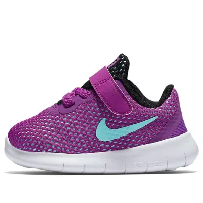 Nike (td)  Free Run 'hyper Violet Mint' In Purple