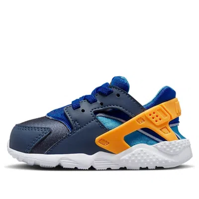 Nike (td)  Huarache Run 'diffused Blue Laser Orange'