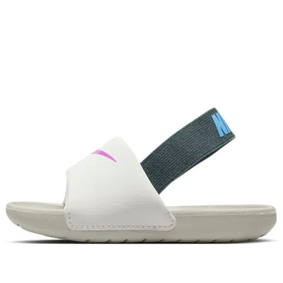 Nike (td)  Kawa Slides 'summit White Hyper Violet'