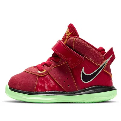 Nike (td)  Lebron 8 'empire Jade' In Red