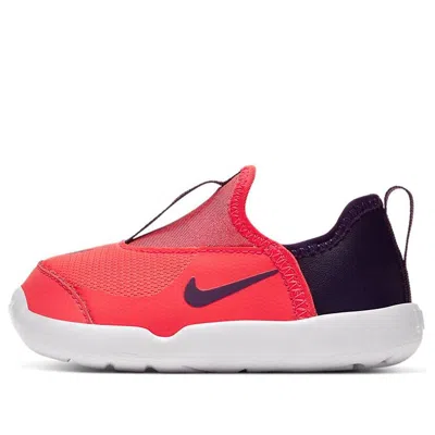 Nike (td)  Lil' Swoosh Laser Red In Animal Print