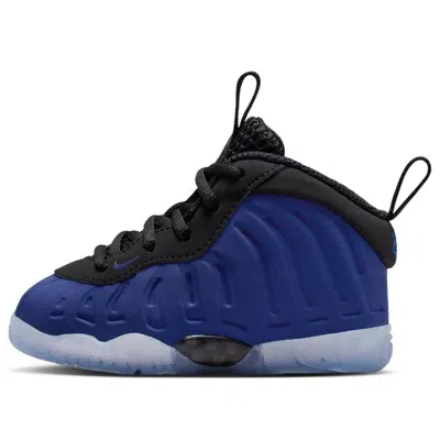 Nike (td)  Little Posite One 'deep Royal Black' In Blue