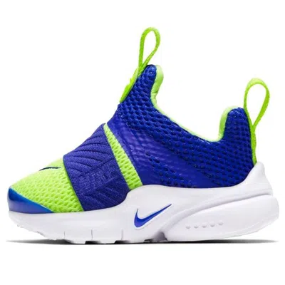 Nike (td)  Presto Extreme Running Shoes Blue/yellow
