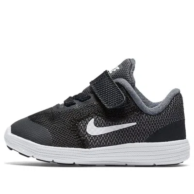 Nike (td)  Revolution 3 Low-top Running Shoes Black/grey In Multi