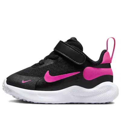 Nike (td)  Revolution 7 'black Hyper Pink'