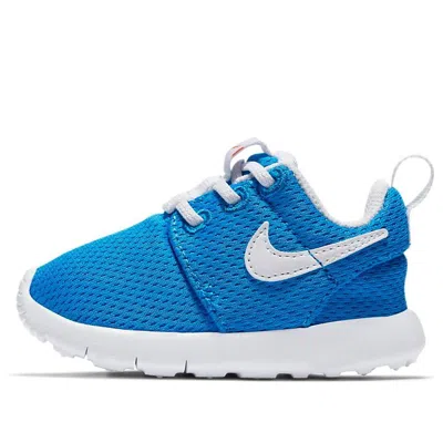 Nike (td)  Roshe One White/blue