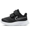 Nike (td)  Star Runner  2 Velcro 'black White'