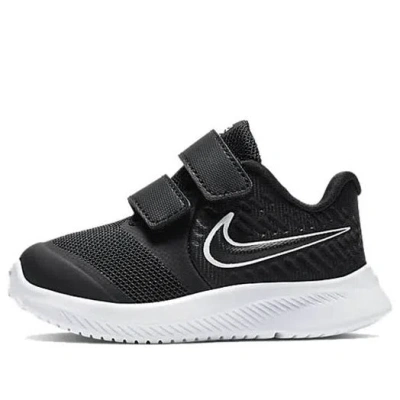 Nike (td)  Star Runner  2 Velcro 'black White'