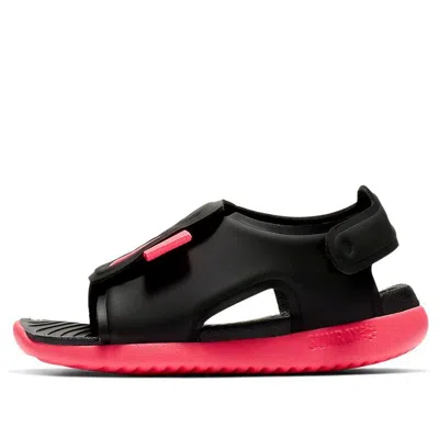 Nike (td)  Sunray Adjust 5 'racer Pink' In Black