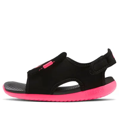 Nike (td)  Sunray Adjust 5 V2 'black Racer Pink'
