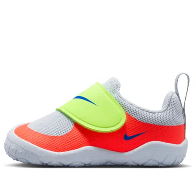 Nike (td)  Swoosh 1 Essential 'bright Crimson Volt Ice Pure Platinum Game Royal' In Multi