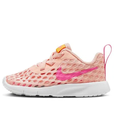 Nike (td)  Tanjun Br 'pink' In Burgundy