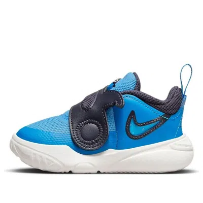 Nike (td)  Team Hustle D 11 Lil 'light Photo Blue Gridiron'