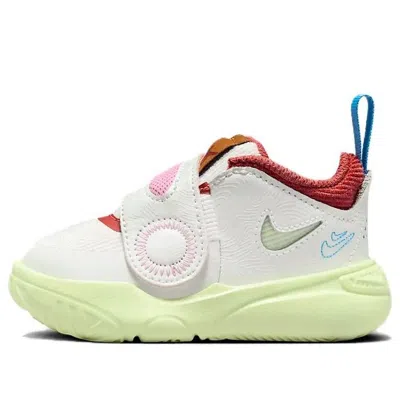 Nike (td)  Team Hustle D 11 'summit White Barely Volt'