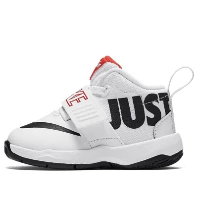 Nike (td)  Team Hustle D8 'just Do It - White Black'
