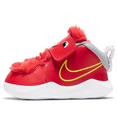 Nike (td)  Team Hustle D9 Lil 'fast N Furry - Chile Red'