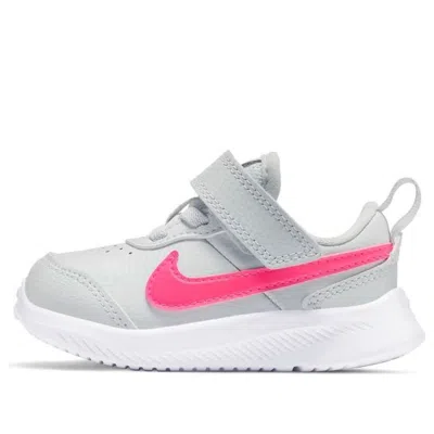 Nike (td)  Varsity Leather 'gray White Pink'