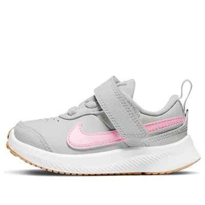 Nike (td)  Varsity Leather 'light Grey Pink' In Gray