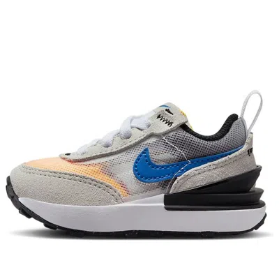 Nike (td)  Waffle One 'light Bone Blue Orange' In Gray