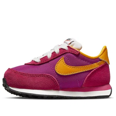 Nike (td)  Waffle Trainer 2 Sp 'fireberry' In Pink