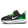Nike (td)  Wearallday 'black Green Strike' In Multi