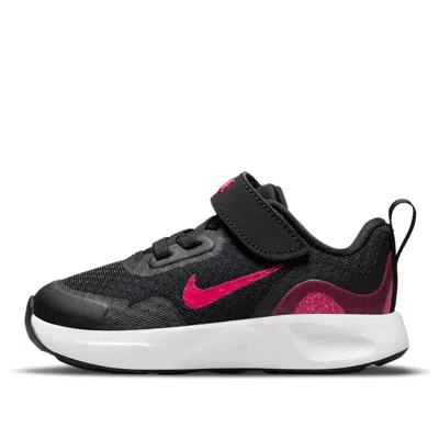 Nike (td)  Wearallday 'black White Pink' In Multi
