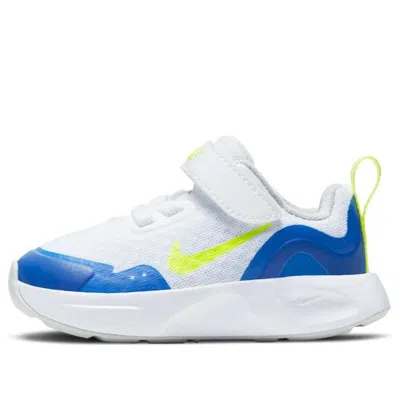 Nike (td)  Wearallday 'white Volt Royal' In Multi
