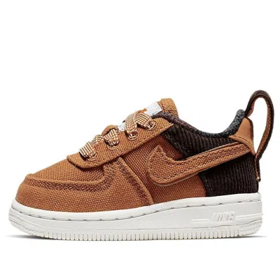 Nike (td)  X Carhartt Wip Air Force 1 '07 Premium 'ale Brown'