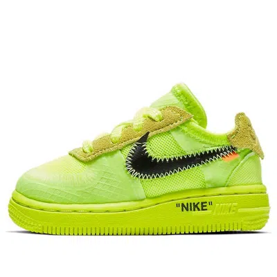 Nike (td)  X Off-white Air Force 1 Low 'volt'