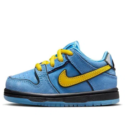 Nike (td)  X The Powerpuff Girls Sb Dunk Low Pro Qs 'bubbles'