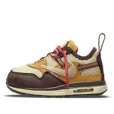 Nike (td)  X Travis Scott Air Max 1 'baroque Brown'