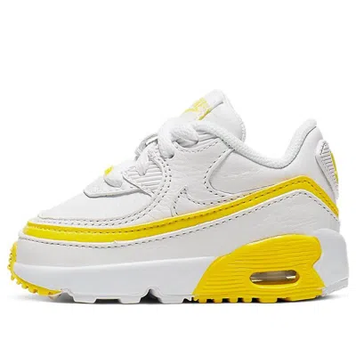 Nike (td)  X Undefeated Air Max 90 'white Optic Yellow'